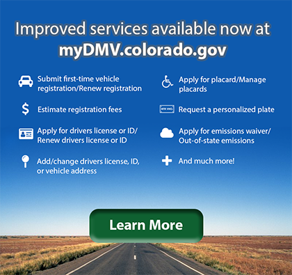 improved DMV services poster