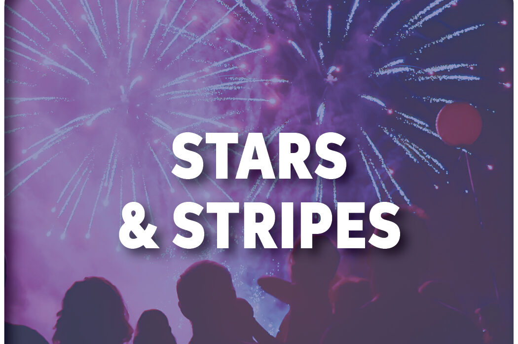 Adams County Stars and Stripes poster